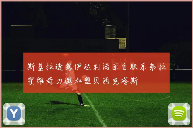 斯基拉透露伊达利诺亲自联系弗拉霍维奇力邀加盟贝西克塔斯
